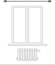Curtain width measurement